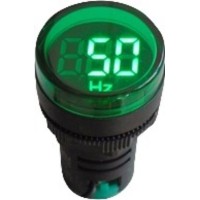 Οργανο Πινακος Συχνομετρο Ψηφιακο Ac Φ22 0-99Hz Led Πρασινο Ad22-22Dhz Xnd