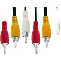 Καλωδιο Ηχου 3 Rca Αρσενικα Σε 3 Rca Αρσενικα 1.5M Od5+2.8 T1902-053 Vic Bag Owi