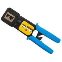 Πρεσσα Τηλεφωνικη Μεταλλικη Open Type 8P8C,6P6C,6P4C Hy-376Z Fsn