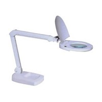 Φακος Μεγεθυντικος Επιτραπεζιος Led (5X) 8W 650Lm Με Καπακι 6025-8-6 Σετ 2 Τεμαχιων Byn