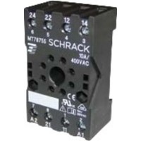 Βαση Ραγας 8P Για Relay Τυπου Λυχνιας Μαυρη Mt78755 Tyc