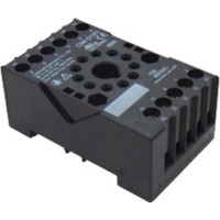 Βαση Ραγας 11P Για Relay Τυπου Λυχνιας Μαυρη Csm-S11F1 Cyo