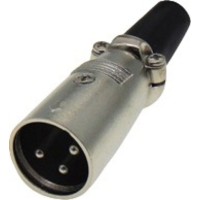 Canon Καλωδιου 3P Αρσενικο Με Βιδα Νικελ Jt-2069 (Ow-1828-Top-04) Jkg