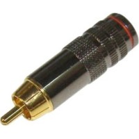 Rca Αρσενικο Καλωδιου Id10Mm Αλουμινιου Κοκκινο Rp1461 Ultimax
