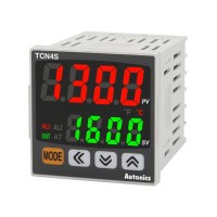 Ελεγκτης Θερμοκρασιας Ψηφιακος 48X48 100-240Vac Εξοδος 1No+2Alarms Tcn4S-24R Autonics