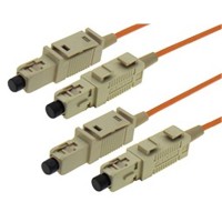 Patch Cord Οπτικης Ινας Duplex Πολυτροπης 62.5/125 Sc/sc 2M Tyc